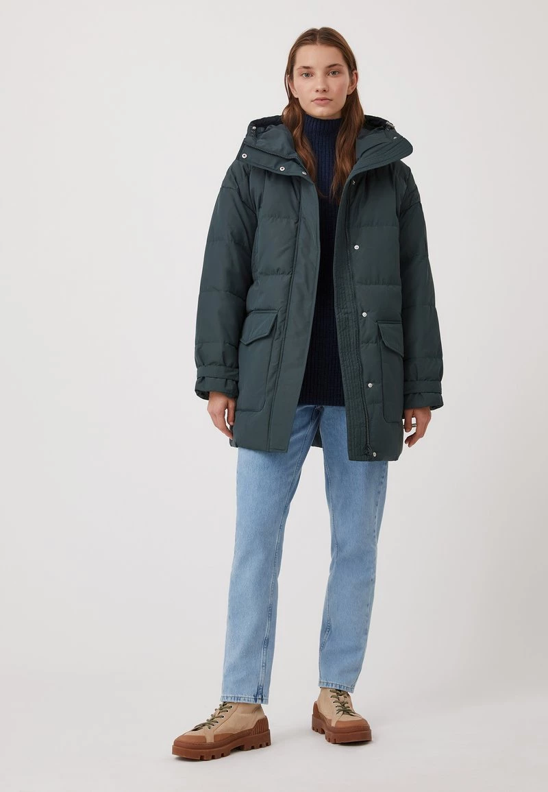 Finn Flare Damen Winterjacke - Dark Green 4 Finn Flare Damen Winterjacke - Dark Green – Bild 2