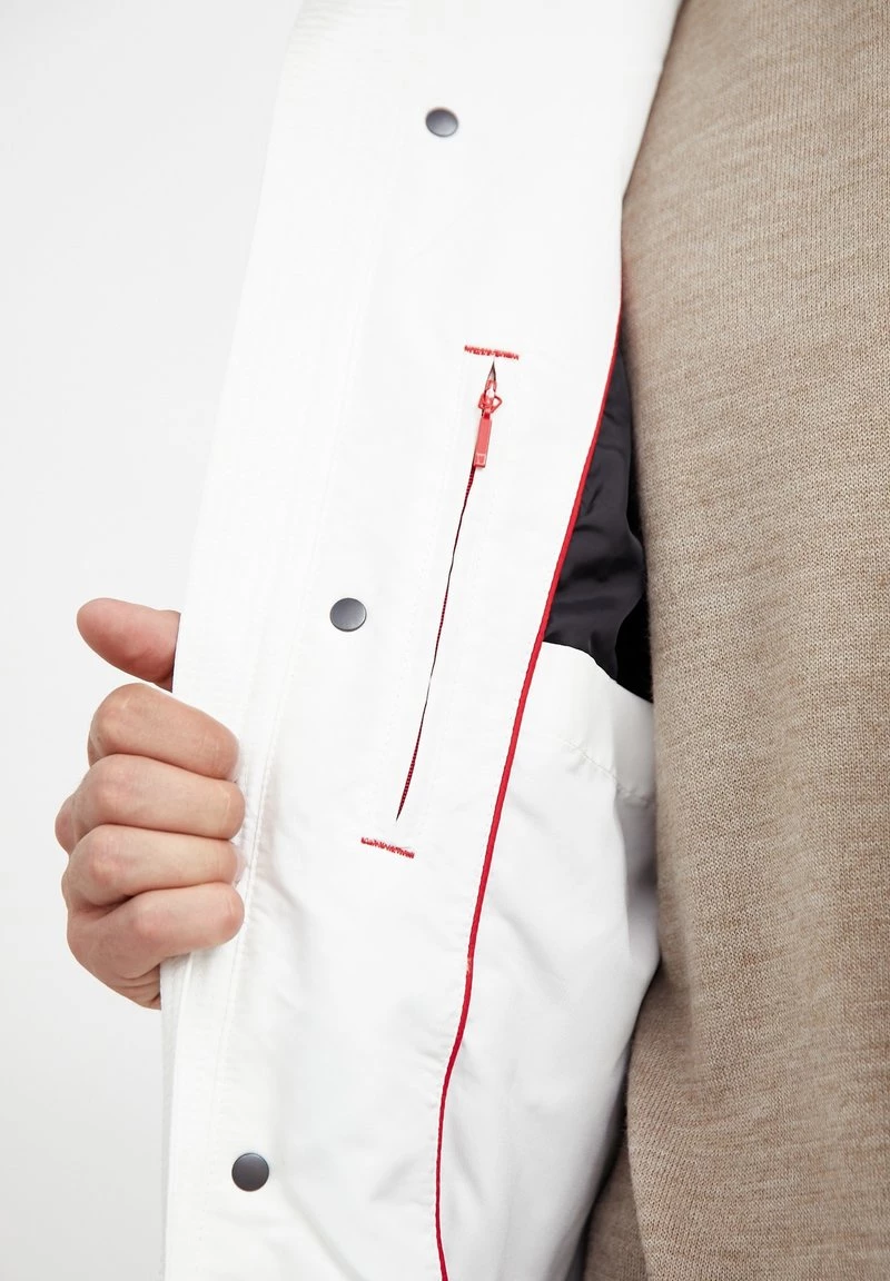 Finn Flare Herren Wintermantel - White 9 Finn Flare Herren Wintermantel - White – Bild 7