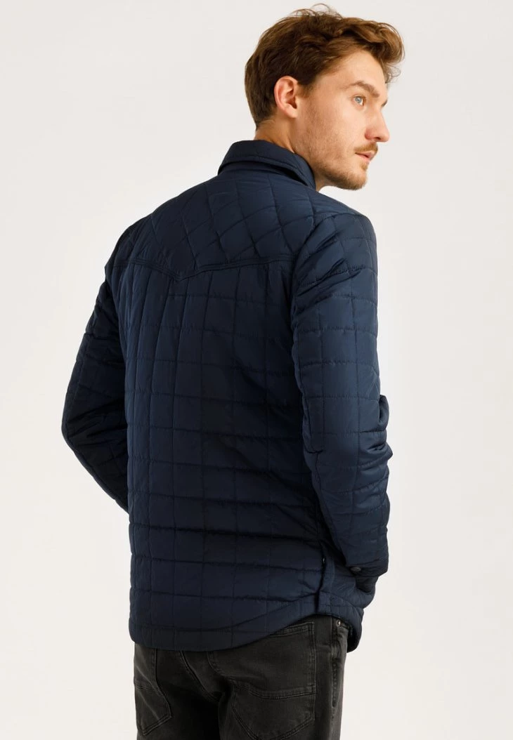 Finn Flare Herren MIT AUFGESETZTEN TASCHEN - Übergangsjacke - Cosmic Blue 5 Finn Flare Herren MIT AUFGESETZTEN TASCHEN - Übergangsjacke - Cosmic Blue – Bild 3