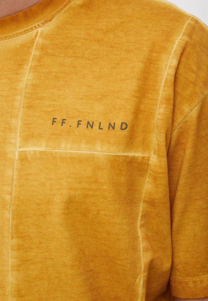 Finn Flare Herren T-Shirt Print - Brown 6 Finn Flare Herren T-Shirt Print - Brown – Bild 4