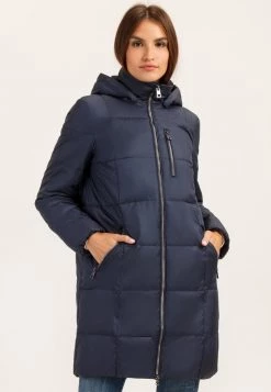 Finn Flare Damen MIT MODISCHER BRUSTTASCHE - Wintermantel - Cosmic Blue
