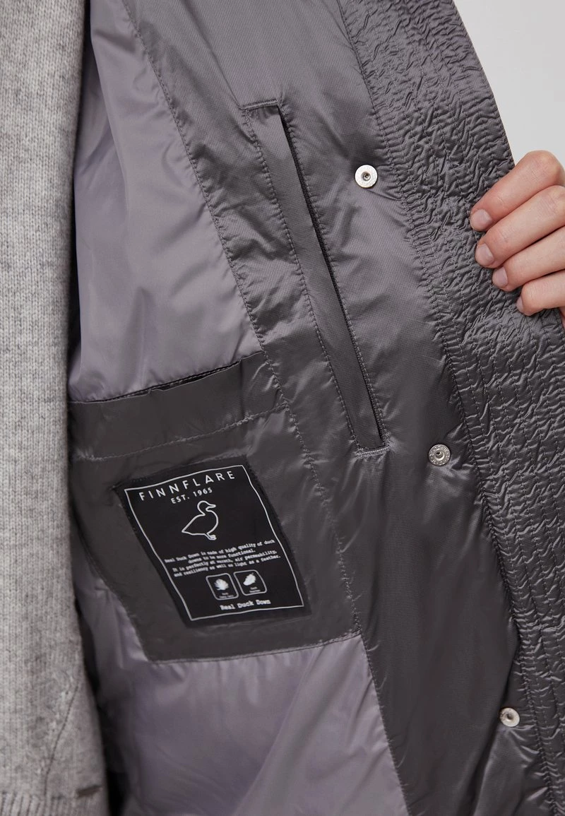 Finn Flare Damen Daunenjacke - Silver Coloured 6 Finn Flare Damen Daunenjacke - Silver Coloured – Bild 4