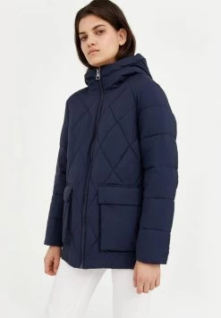 Finn Flare Damen Wintermantel - Dark Blue 12 Finn Flare Damen Wintermantel - Dark Blue -Finn Flare Verkaufsladen 0232ec5c3aa243a983a2739d2c1a8a9f