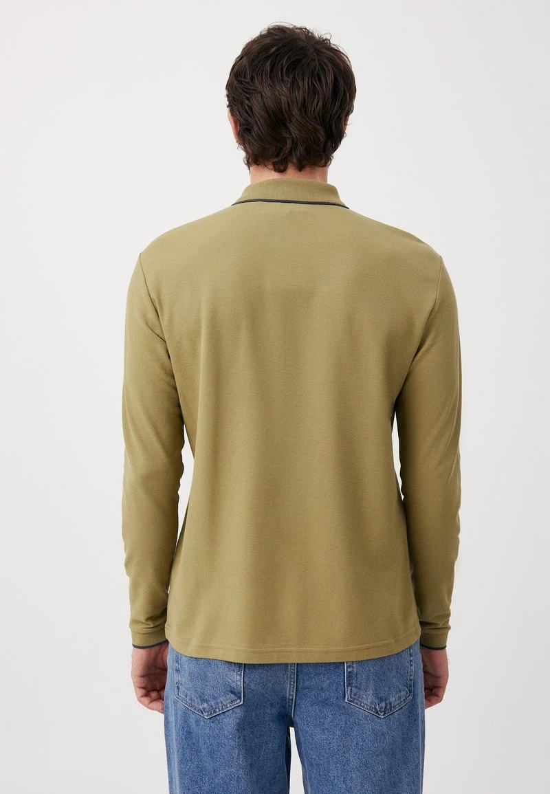 Finn Flare Poloshirt - Olive-green | Herren 6 Finn Flare Poloshirt - Olive-green | Herren – Bild 4