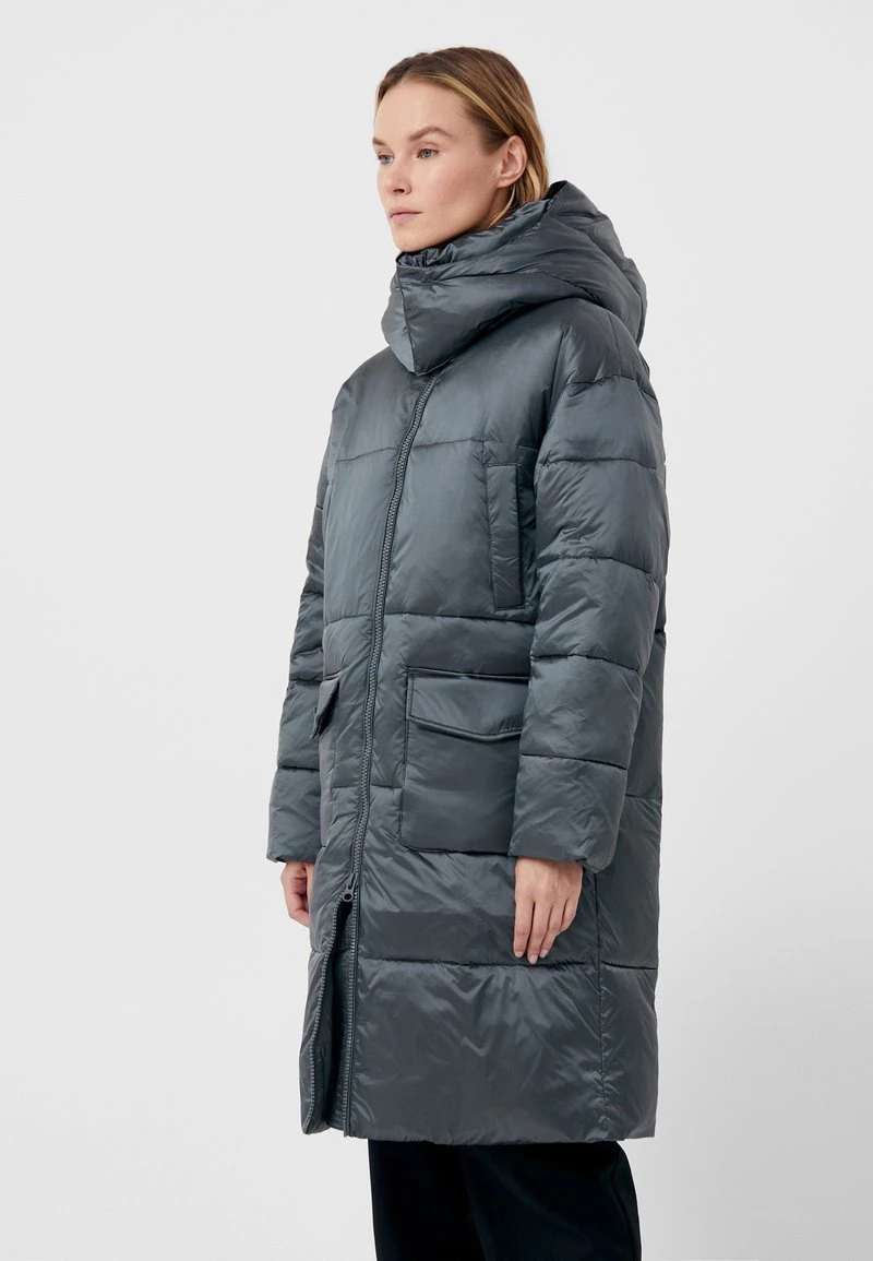 Finn Flare Damen Wintermantel - Dark Green 8 Finn Flare Damen Wintermantel - Dark Green – Bild 6