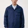 Finn Flare Herren Übergangsjacke - Dark Blue -Finn Flare Verkaufsladen 03a1970c6a0d4347af23300e0c30b767