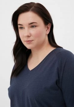 Finn Flare Damen T-Shirt Basic - Dark Blue 13 Finn Flare Damen T-Shirt Basic - Dark Blue -Finn Flare Verkaufsladen 04987fbabf504e2eb32762b28283f8e6