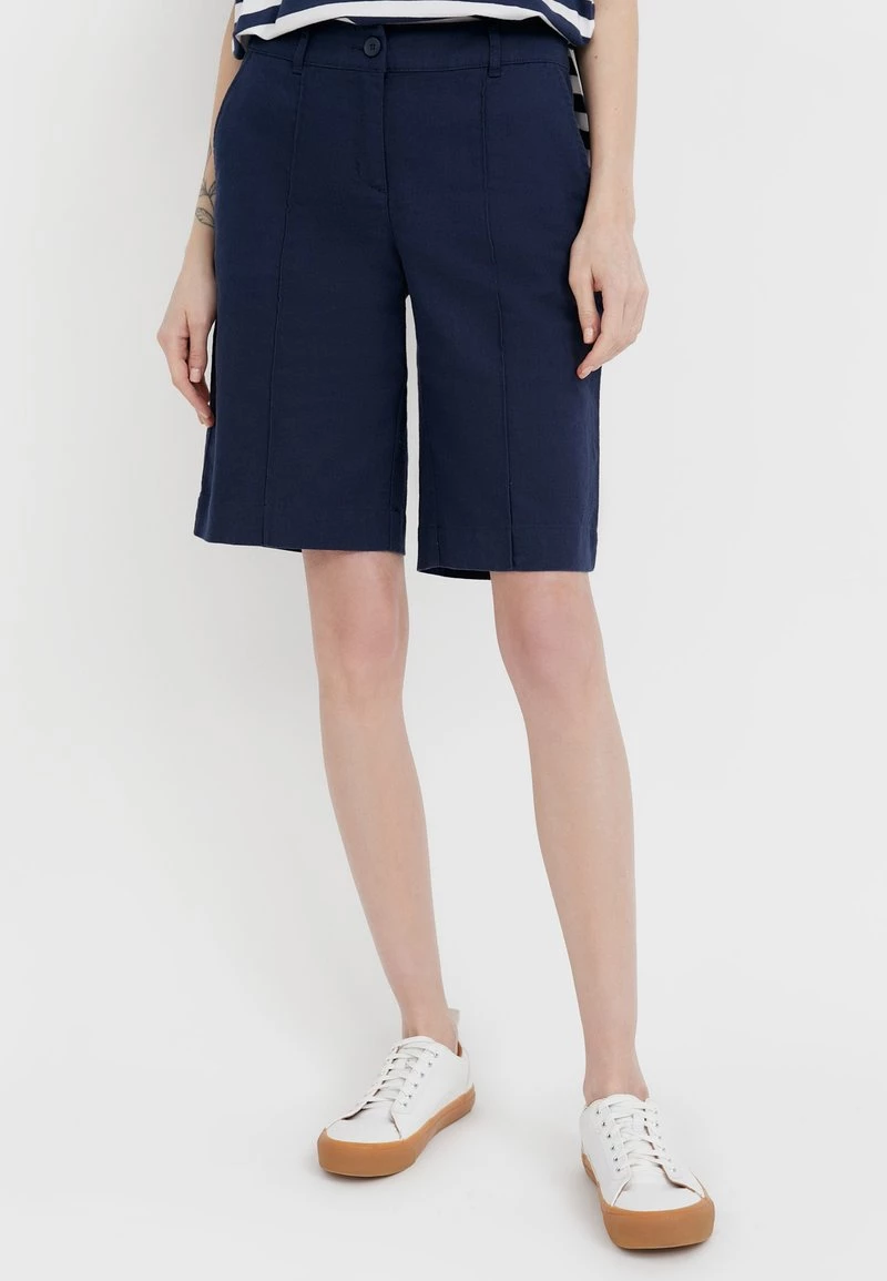 Finn Flare Damen Shorts - Dark Blue 3 Finn Flare Damen Shorts - Dark Blue