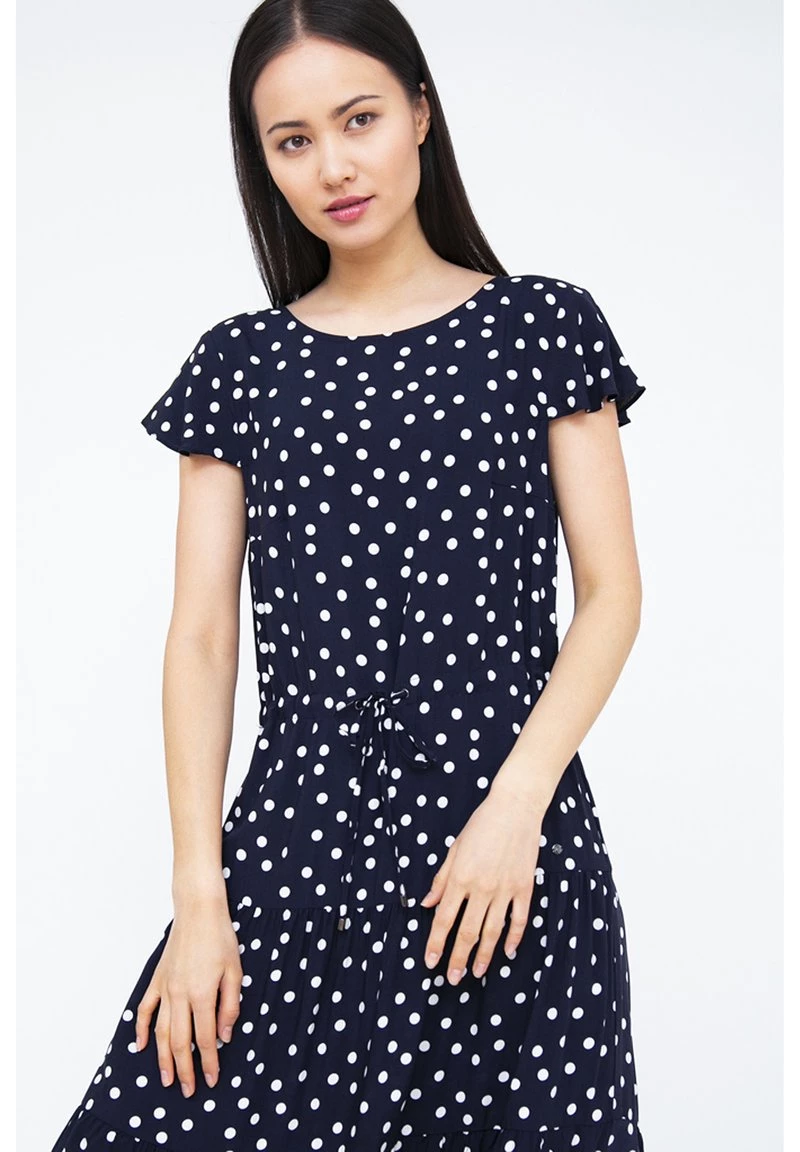 Finn Flare Damen Maxikleid - Cosmic Blue 4 Finn Flare Damen Maxikleid - Cosmic Blue – Bild 2