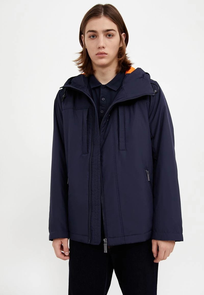 Finn Flare Herren Übergangsjacke - Dark Blue 3 Finn Flare Herren Übergangsjacke - Dark Blue