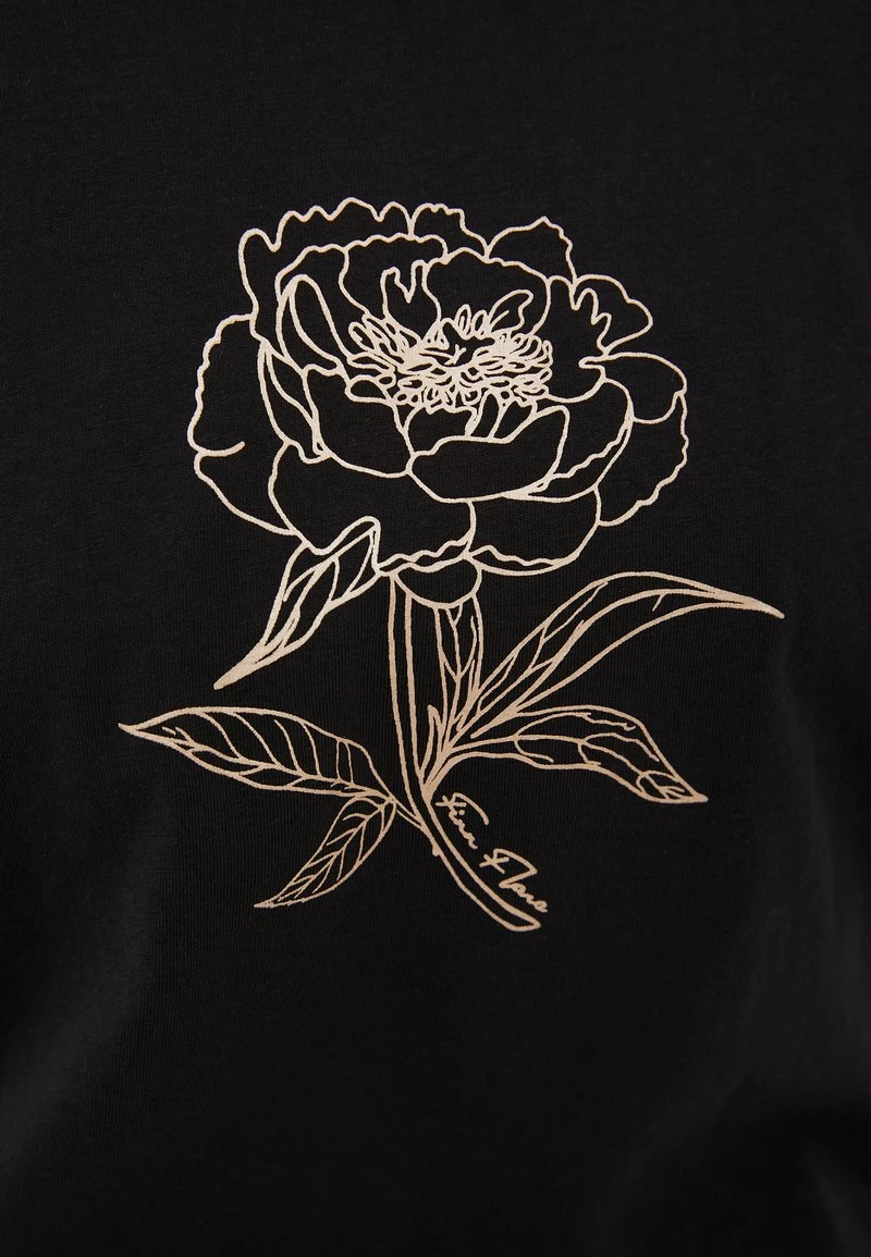 Finn Flare T-Shirt Print - Black | Damen 4 Finn Flare T-Shirt Print - Black | Damen – Bild 2