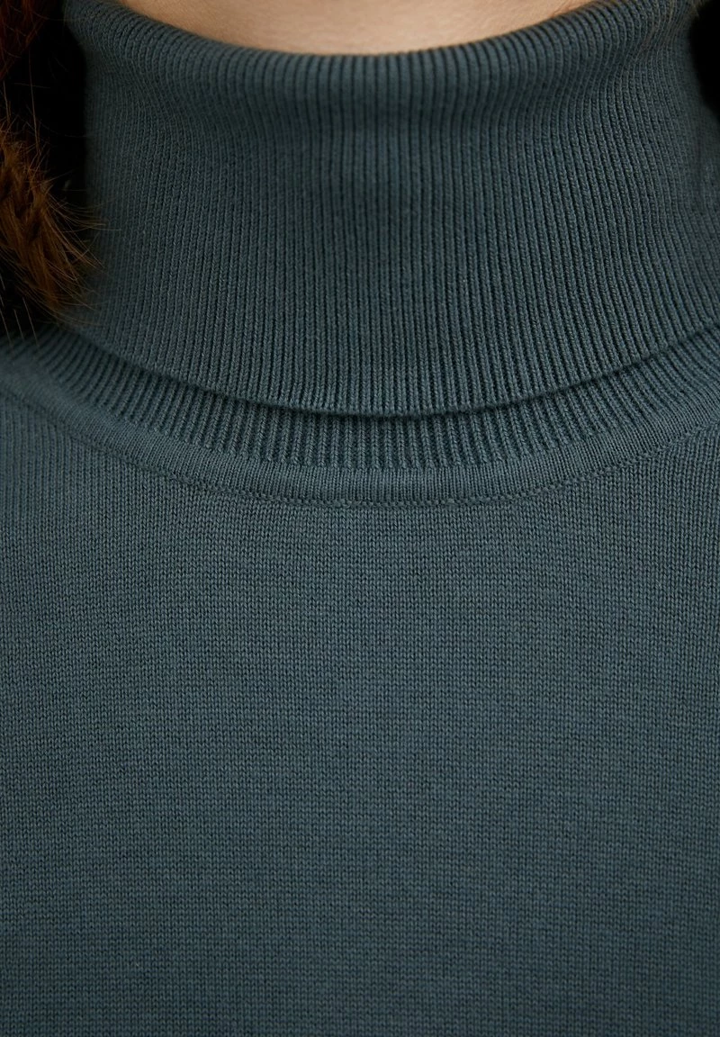 Finn Flare Herren Strickpullover - Dark Green 8 Finn Flare Herren Strickpullover - Dark Green – Bild 6