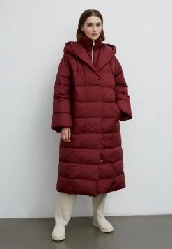 Finn Flare Damen Daunenmantel - Dark Red