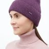 Finn Flare Damen Mütze - Dark Purple -Finn Flare Verkaufsladen 06a7da7b297940c591f65fc7b3c0c7f6