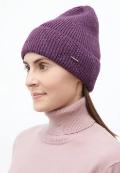 Finn Flare Damen Mütze - Dark Purple