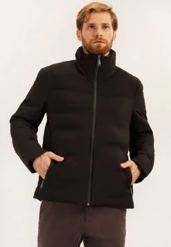 Finn Flare Herren MIT BEQUEMER WATTIERUNG - Winterjacke - Black