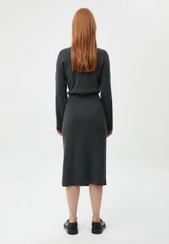 Finn Flare Damen Strickkleid - Dark Grey 10 Finn Flare Damen Strickkleid - Dark Grey -Finn Flare Verkaufsladen 078d36b253cc4580affe4f6208d5c3bc