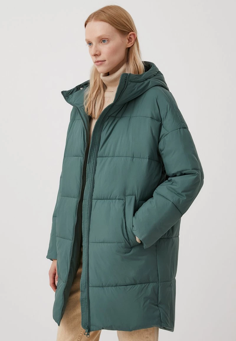 Finn Flare Damen Wintermantel - Dark Green 8 Finn Flare Damen Wintermantel - Dark Green – Bild 6