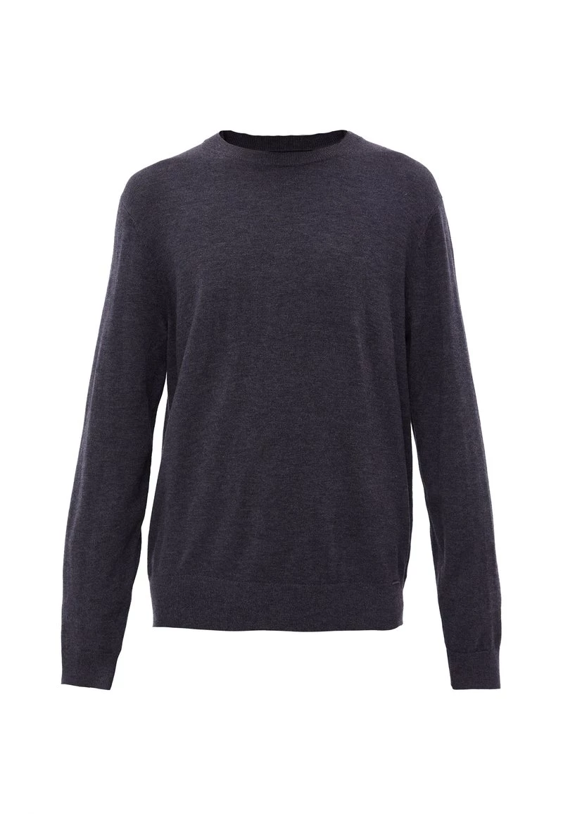 Finn Flare Herren Strickpullover - Dark Grey 7 Finn Flare Herren Strickpullover - Dark Grey – Bild 5