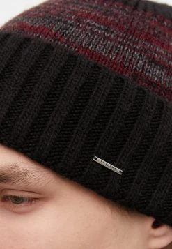 Finn Flare Mütze - Black | Herren -Finn Flare Verkaufsladen 07dfff30953e499eb459f1df0d3fd90d