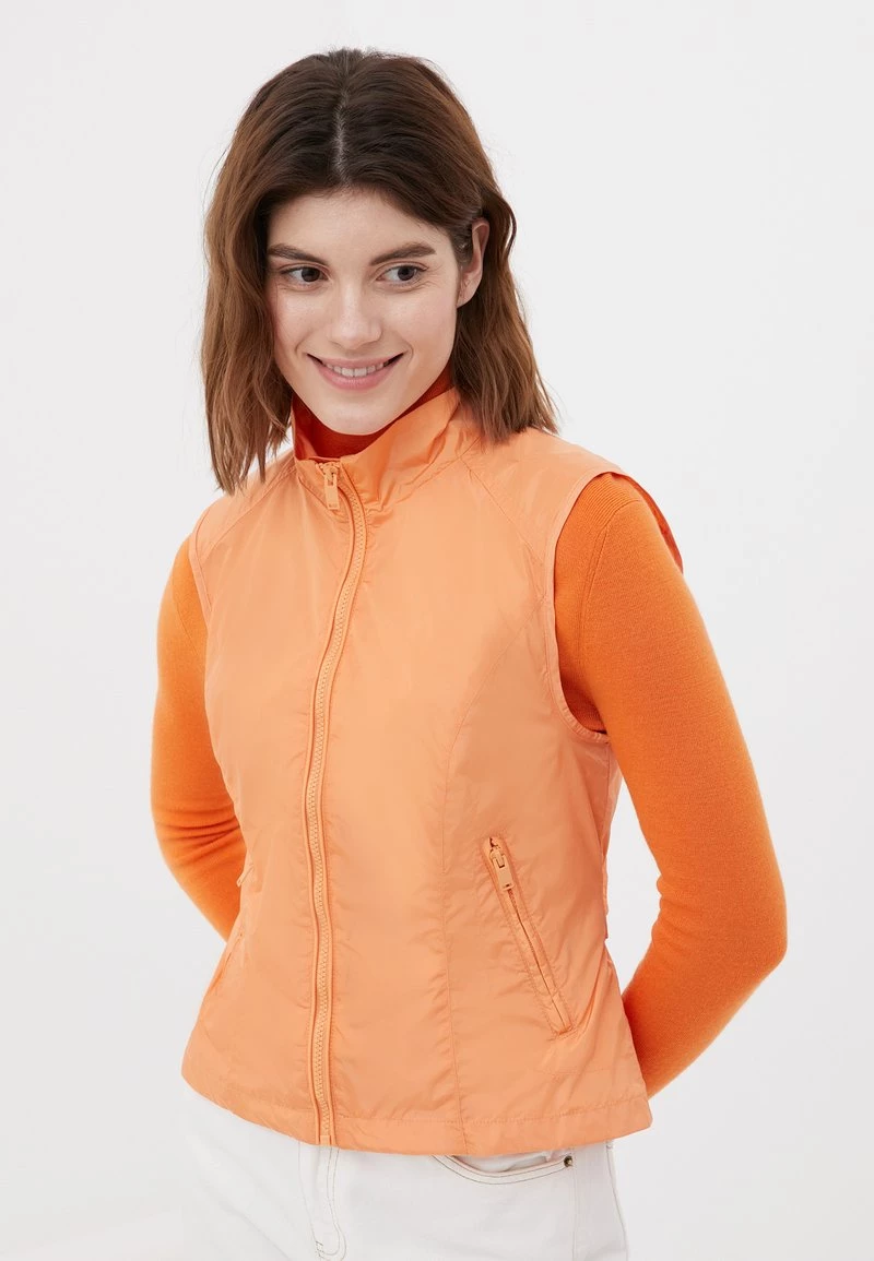 Finn Flare Damen Weste - Orange 3 Finn Flare Damen Weste - Orange