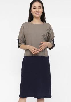 Finn Flare Damen ZWEIFARBIGEM DESIGN - Freizeitkleid - Toffy