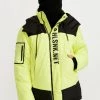 Finn Flare Herren Winterjacke - Neon Yellow -Finn Flare Verkaufsladen 08273add05fe4c1581cf1b2a57b509dc