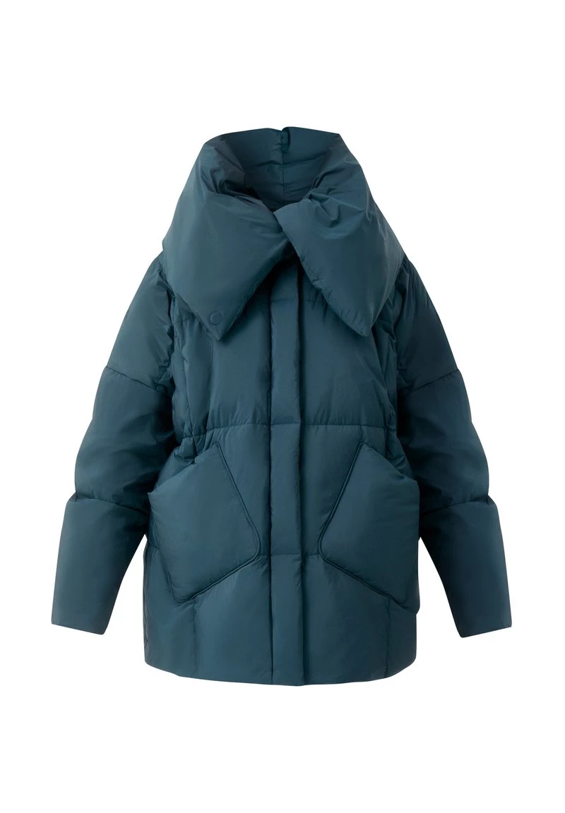 Finn Flare Damen Daunenmantel - Dark Green 9 Finn Flare Damen Daunenmantel - Dark Green – Bild 7