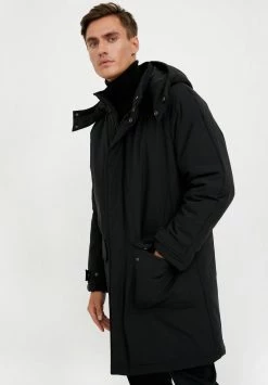 Finn Flare Herren Kurzmantel - Black -Finn Flare Verkaufsladen 083d53bed7894a5191dcfae704896227