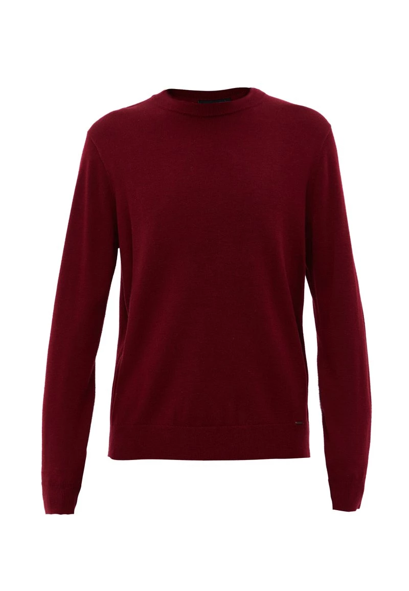 Finn Flare Herren Sweatshirt - Dark Red 8 Finn Flare Herren Sweatshirt - Dark Red – Bild 6
