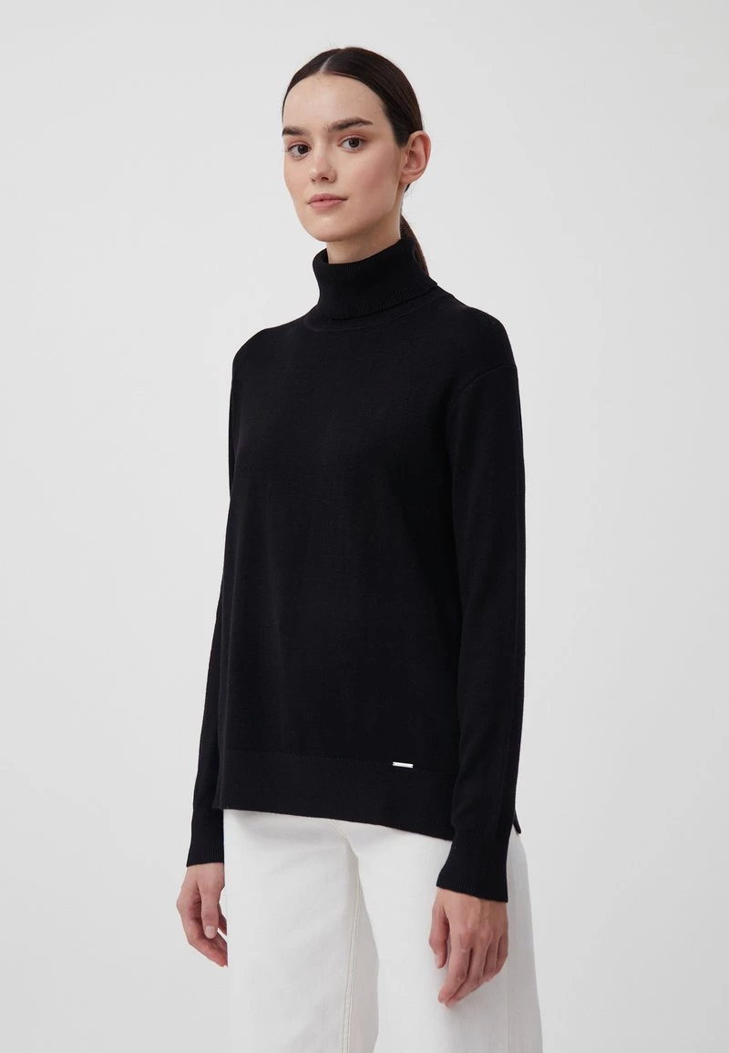 Finn Flare Damen Strickpullover - Black 6 Finn Flare Damen Strickpullover - Black – Bild 4