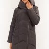 Finn Flare Damen MIT KUSCHELIGER KAPUZE - Wintermantel - Graphite 2 Finn Flare Damen MIT KUSCHELIGER KAPUZE - Wintermantel - Graphite -Finn Flare Verkaufsladen 086cdefe91054892b3c29948caf8b84a