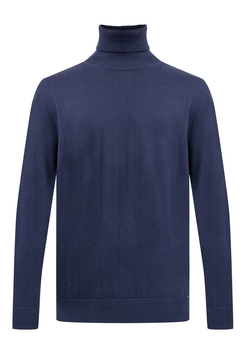 Finn Flare Herren Strickpullover - Dark Blue 8 Finn Flare Herren Strickpullover - Dark Blue – Bild 6