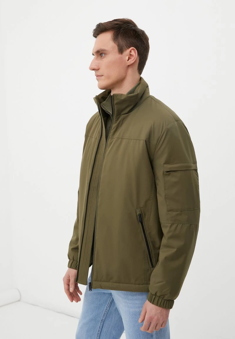 Finn Flare Herren Outdoorjacke - Dark Green 6 Finn Flare Herren Outdoorjacke - Dark Green – Bild 4