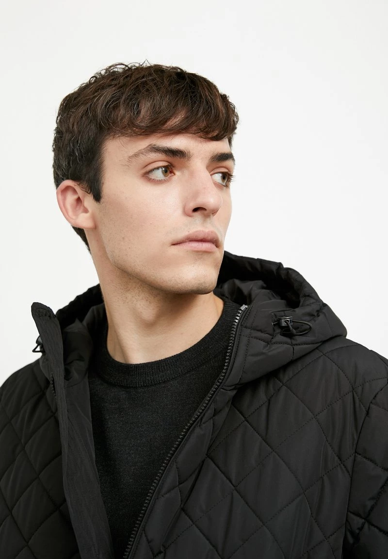 Finn Flare Herren Übergangsjacke - Black 7 Finn Flare Herren Übergangsjacke - Black – Bild 5