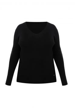 Finn Flare Damen LANGARM - Strickpullover - Black 12 Finn Flare Damen LANGARM - Strickpullover - Black -Finn Flare Verkaufsladen 0a382111c21b47a6986e2c0df8c4186e