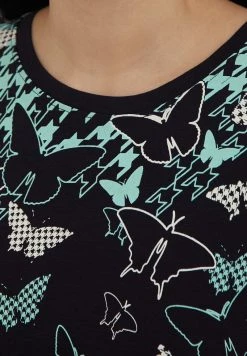 Finn Flare Damen Langarmshirt - Black -Finn Flare Verkaufsladen 0abac0bb6bd5425894bdbdd056a21dc1