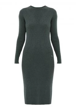 Finn Flare Damen Etuikleid - Dark Green -Finn Flare Verkaufsladen 0bfdf141facd41b9a941adfcb0c8b9e6