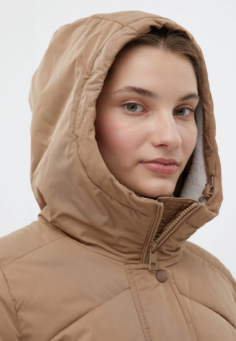 Finn Flare Wintermantel - Dark Beige | Damen 7 Finn Flare Wintermantel - Dark Beige | Damen – Bild 5