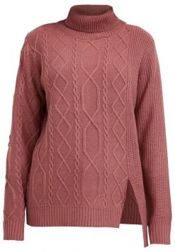 Finn Flare Damen Strickpullover - Dark Pink 13 Finn Flare Damen Strickpullover - Dark Pink -Finn Flare Verkaufsladen 0cbe19d546744907a57f911ddbe87110