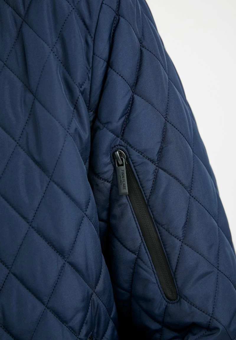 Finn Flare Herren Bomberjacke - Dark Blue 10 Finn Flare Herren Bomberjacke - Dark Blue – Bild 8