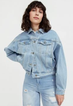 Finn Flare Jeansjacke - Light Blue | Damen