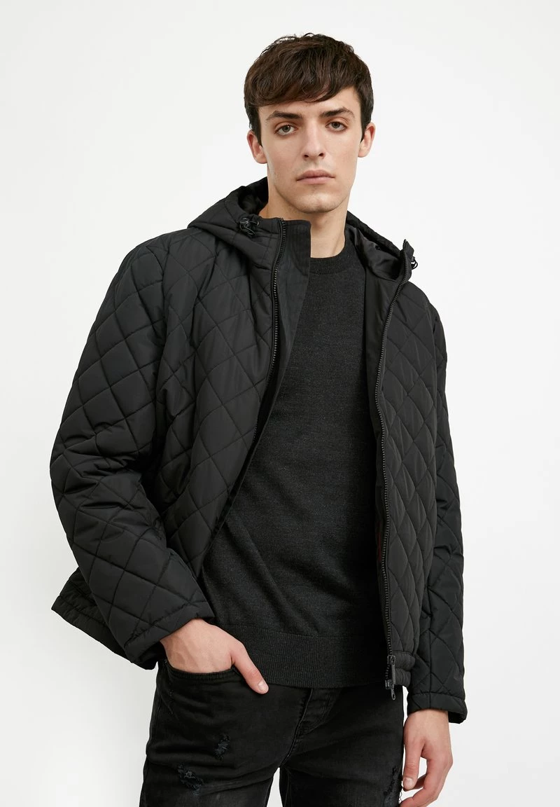 Finn Flare Herren Übergangsjacke - Black 3 Finn Flare Herren Übergangsjacke - Black