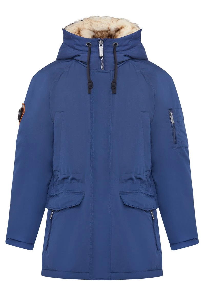 Finn Flare Herren Daunenmantel - Dark Blue 8 Finn Flare Herren Daunenmantel - Dark Blue – Bild 6