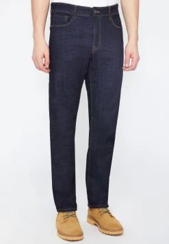 Finn Flare Jeans Slim Fit - Dark Blue | Herren