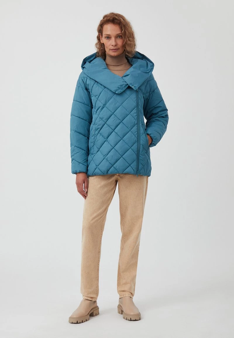 Finn Flare Damen Winterjacke - Dark Turquois 4 Finn Flare Damen Winterjacke - Dark Turquois – Bild 2