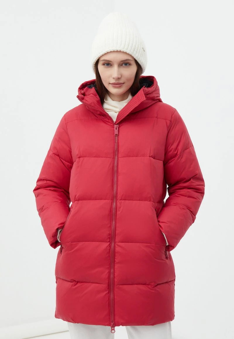 Finn Flare Damen Daunenmantel - Red 3 Finn Flare Damen Daunenmantel - Red