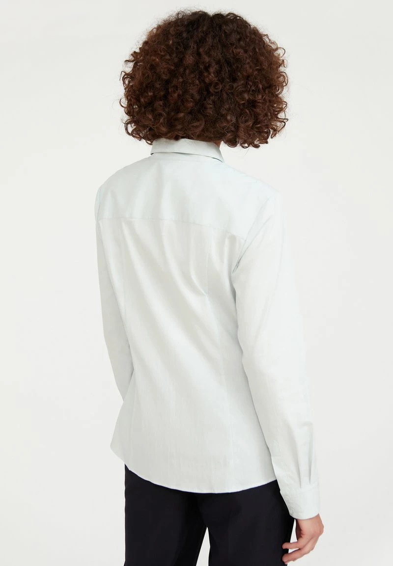 Finn Flare Damen Hemdbluse - Light Green 5 Finn Flare Damen Hemdbluse - Light Green – Bild 3