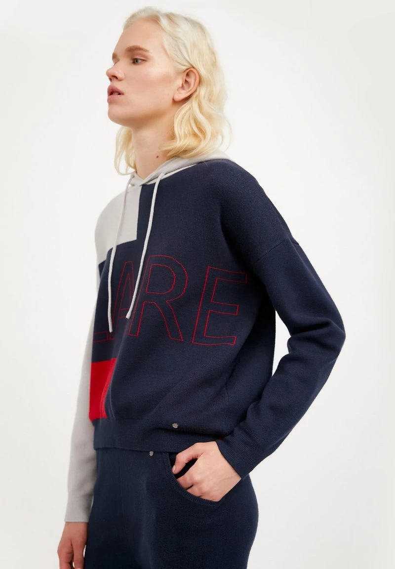 Finn Flare Damen Kapuzenpullover - Dark Blue 7 Finn Flare Damen Kapuzenpullover - Dark Blue – Bild 5