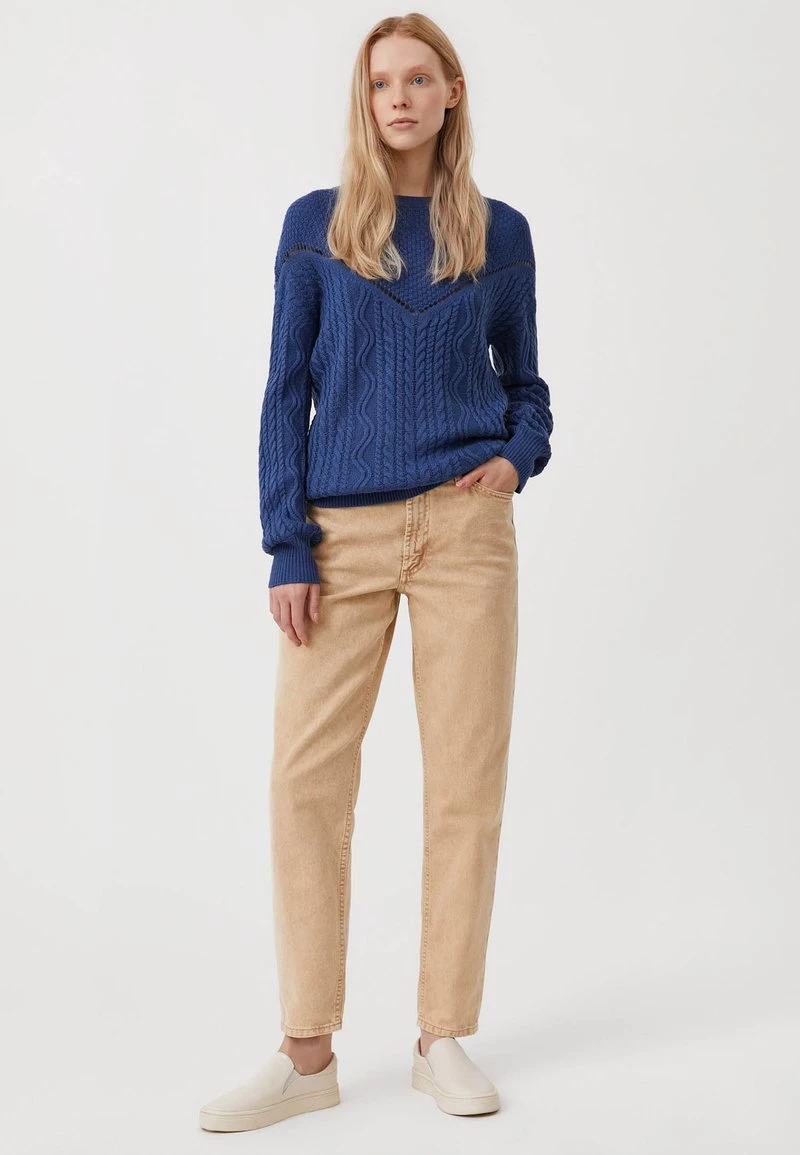 Finn Flare Damen Strickpullover - Dark Blue 4 Finn Flare Damen Strickpullover - Dark Blue – Bild 2